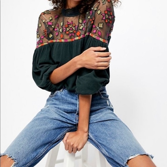 Free People Monday Morning Top - Picture 7 of 8